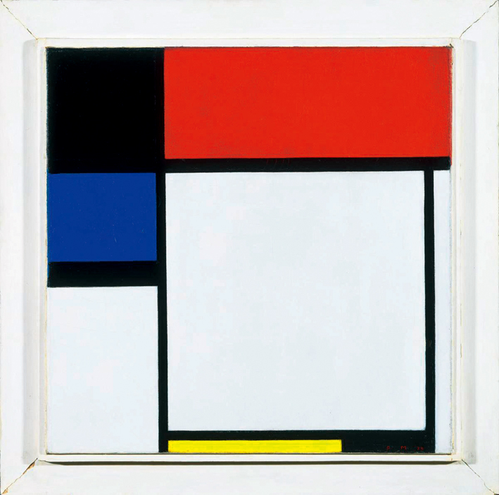  皮特·蒙德里安 Piet Mondrian ——色彩构成14